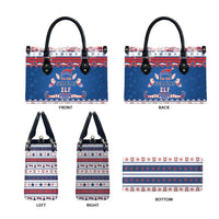 Serbia Christmas Leather Bag I Am The Serbian Elf - Wonder Print Shop