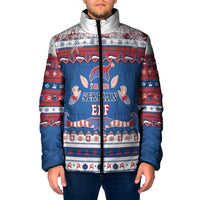Serbia Christmas Padded Jacket I Am The Serbian Elf - Wonder Print Shop