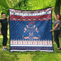 Serbia Christmas Quilt I Am The Serbian Elf - Wonder Print Shop