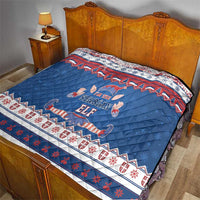 Serbia Christmas Quilt I Am The Serbian Elf - Wonder Print Shop