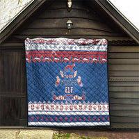 Serbia Christmas Quilt I Am The Serbian Elf - Wonder Print Shop