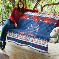 Serbia Christmas Quilt I Am The Serbian Elf - Wonder Print Shop