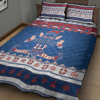 Serbia Christmas Quilt Bed Set I Am The Serbian Elf - Wonder Print Shop