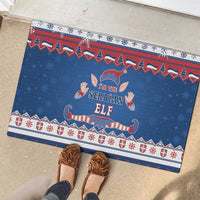 Serbia Christmas Rubber Doormat I Am The Serbian Elf - Wonder Print Shop