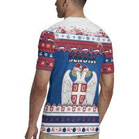 Serbia Christmas Rugby Jersey I Am The Serbian Elf - Wonder Print Shop