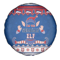 Serbia Christmas Spare Tire Cover I Am The Serbian Elf - Wonder Print Shop