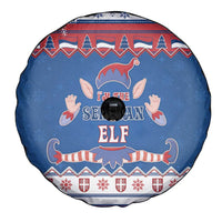 Serbia Christmas Spare Tire Cover I Am The Serbian Elf - Wonder Print Shop