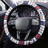 Serbia Christmas Steering Wheel Cover I Am The Serbian Elf - Wonder Print Shop