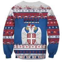 Serbia Christmas Sweatshirt I Am The Serbian Elf - Wonder Print Shop