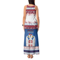 Serbia Christmas Tank Maxi Dress I Am The Serbian Elf - Wonder Print Shop