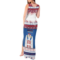 Serbia Christmas Tank Maxi Dress I Am The Serbian Elf - Wonder Print Shop