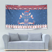 Serbia Christmas Tapestry I Am The Serbian Elf - Wonder Print Shop