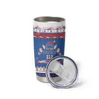 Serbia Christmas Tumbler Cup I Am The Serbian Elf - Wonder Print Shop