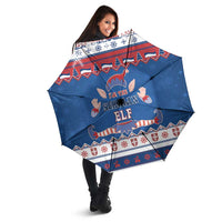 Serbia Christmas Umbrella I Am The Serbian Elf - Wonder Print Shop