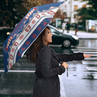 Serbia Christmas Umbrella I Am The Serbian Elf - Wonder Print Shop