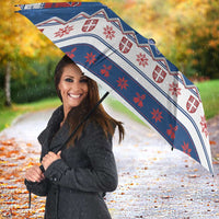 Serbia Christmas Umbrella I Am The Serbian Elf - Wonder Print Shop