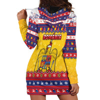 Romania Christmas Hoodie Dress Romanian Masked Santa - Wonder Print Shop