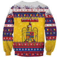 Romania Christmas Sweatshirt Romanian Masked Santa - Wonder Print Shop