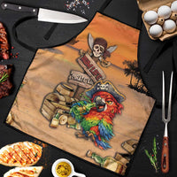 Drunken Pirate Parrot Apron Tropical Vibe