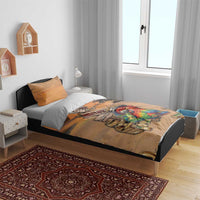 Drunken Pirate Parrot Bedding Set Tropical Vibe