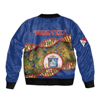 Personalized Sint Maarten Is In My DNA Bomber Jacket - Wonder Print Shop