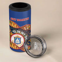 Personalized Sint Maarten Is In My DNA 4 in 1 Can Cooler Tumbler - Wonder Print Shop