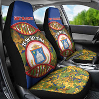 Sint Maarten Is In My DNA Car Seat Cover - Wonder Print Shop