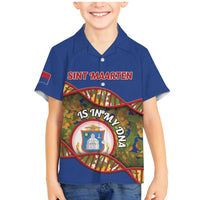 Personalized Sint Maarten Is In My DNA Family Matching Mermaid Dress and Hawaiian Shirt - Wonder Print Shop