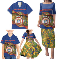 Personalized Sint Maarten Is In My DNA Family Matching Puletasi and Hawaiian Shirt - Wonder Print Shop