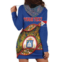 Personalized Sint Maarten Is In My DNA Hoodie Dress - Wonder Print Shop