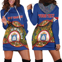 Personalized Sint Maarten Is In My DNA Hoodie Dress - Wonder Print Shop