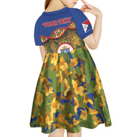 Personalized Sint Maarten Is In My DNA Kid Short Sleeve Dress - Wonder Print Shop