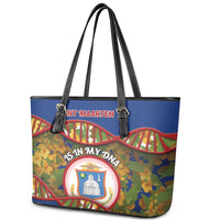 Sint Maarten Is In My DNA Leather Tote Bag - Wonder Print Shop