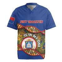 Personalized Sint Maarten Is In My DNA Rugby Jersey - Wonder Print Shop