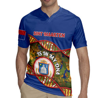 Personalized Sint Maarten Is In My DNA Rugby Jersey - Wonder Print Shop