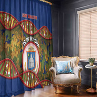 Sint Maarten Is In My DNA Window Curtain - Wonder Print Shop
