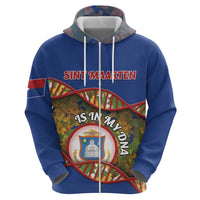 Personalized Sint Maarten Is In My DNA Zip Hoodie - Wonder Print Shop