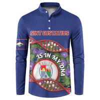 Personalized Sint Eustatius Is In My DNA Button Sweatshirt - Wonder Print Shop