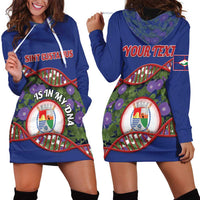 Personalized Sint Eustatius Is In My DNA Hoodie Dress - Wonder Print Shop