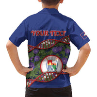 Personalized Sint Eustatius Is In My DNA Kid Hawaiian Shirt - Wonder Print Shop