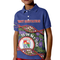 Personalized Sint Eustatius Is In My DNA Kid Polo Shirt - Wonder Print Shop