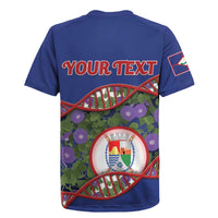 Personalized Sint Eustatius Is In My DNA Rugby Jersey - Wonder Print Shop