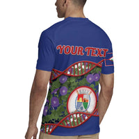 Personalized Sint Eustatius Is In My DNA Rugby Jersey - Wonder Print Shop