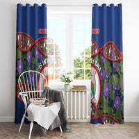 Sint Eustatius Is In My DNA Window Curtain - Wonder Print Shop