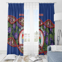 Sint Eustatius Is In My DNA Window Curtain - Wonder Print Shop