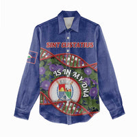 Personalized Sint Eustatius Is In My DNA Women Casual Shirt - Wonder Print Shop