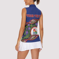 Personalized Sint Eustatius Is In My DNA Women Sleeveless Polo Shirt - Wonder Print Shop