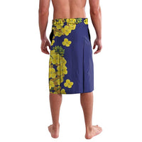 Personalized United States Virgin Islands Lavalava Bananaquit Bird With Yellow Sage Flowers - Wonder Print Shop