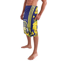 Personalized United States Virgin Islands Lavalava Bananaquit Bird With Yellow Sage Flowers - Wonder Print Shop