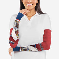 Serbia Arm Sleeves White Double Headed Eagle With Coat Of Arms - Wonder Print Shop